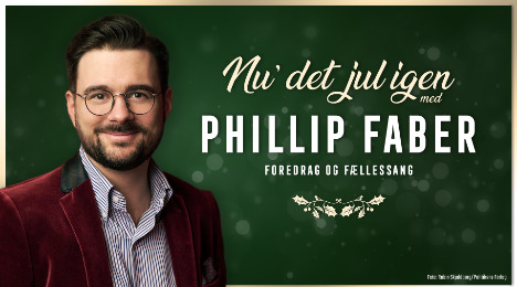 Fællessang og julesjov med Phillip Faber i Vejle Musikteater