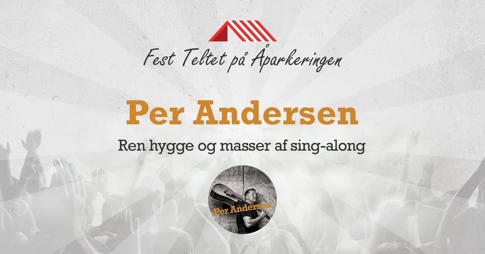 Per Andersen skaber sing-along stemning til Odder Byfest