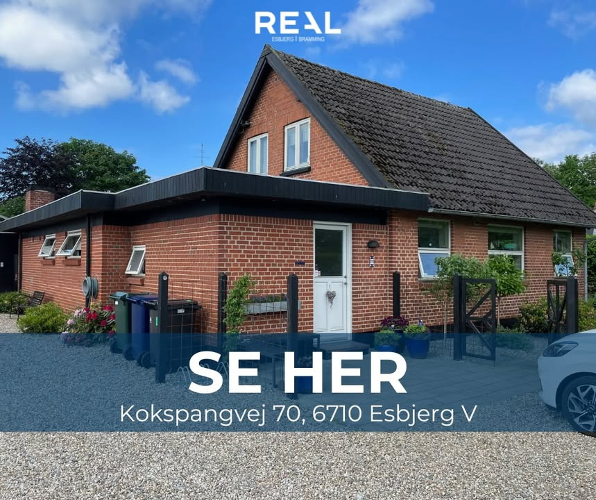 RealMæglerne Esbjerg og Bramming: Kom og oplev en skøn villa i et fantastisk lokalsamfund