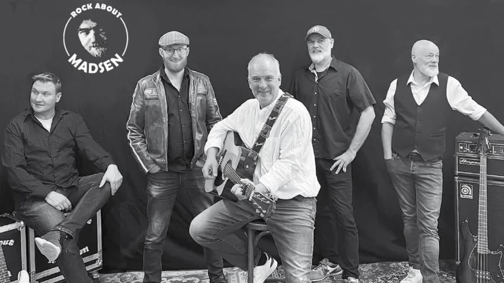 Oplev Johnny Madsens hits med Rock About Madsen i Lemvig