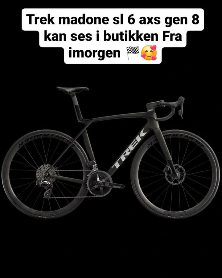 Sæby cykler præsenterer den nye Trek Madone SL 6 AXS Gen 8 i butikken fra i morgen