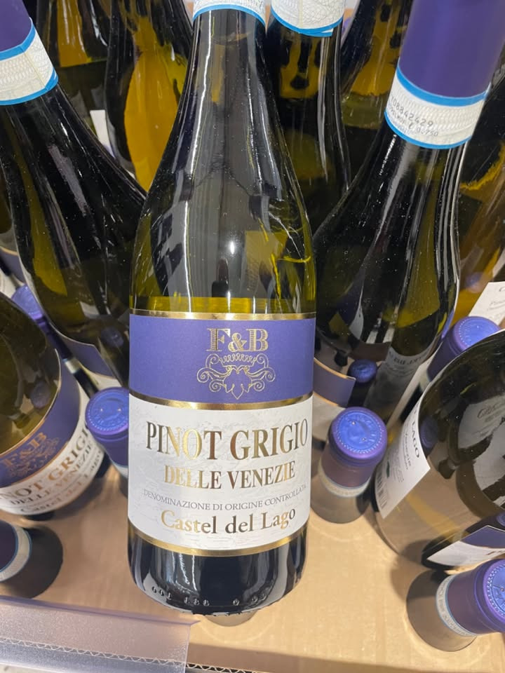 Meny Randers tilbyder Pinot Grigio Castel De Lago til halv pris