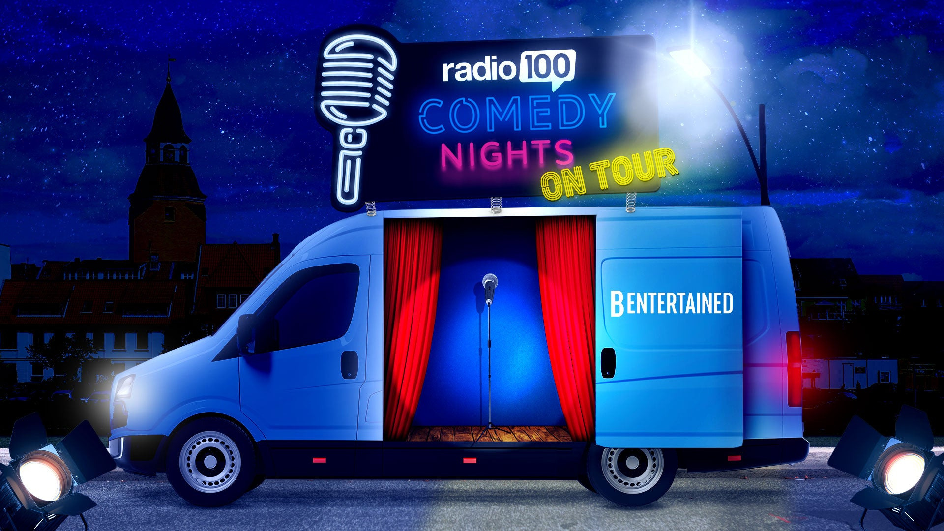Stand-up kommer til Store Heddinge med Radio 100 Comedy Nights