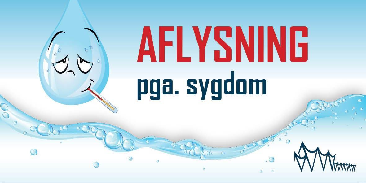 Aflysninger i Herning Svømmes hal: Hot Aqua Pilates og Træning og Bevægelse aflyst på grund af sygdom