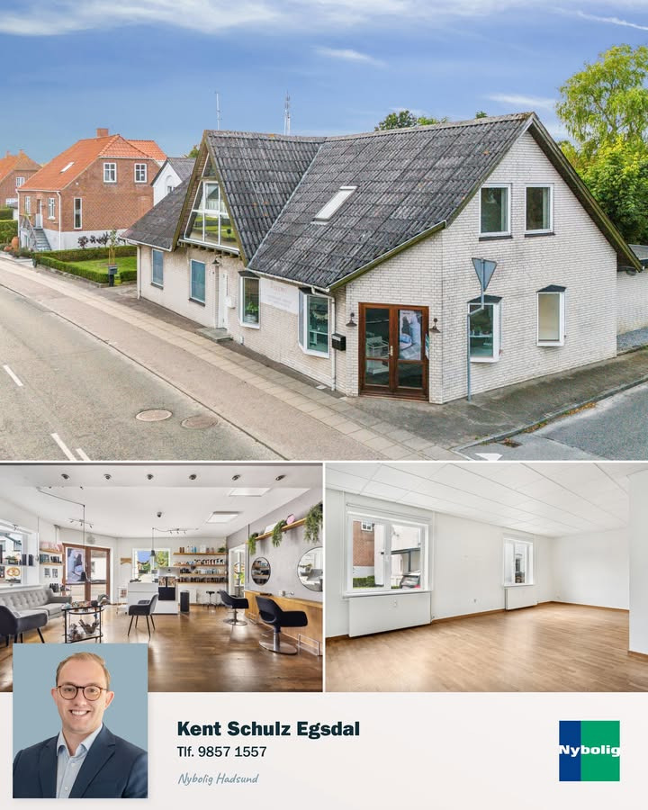 Nybolig Hadsund fremhæver unik villa med erhvervspotentiale i Als
