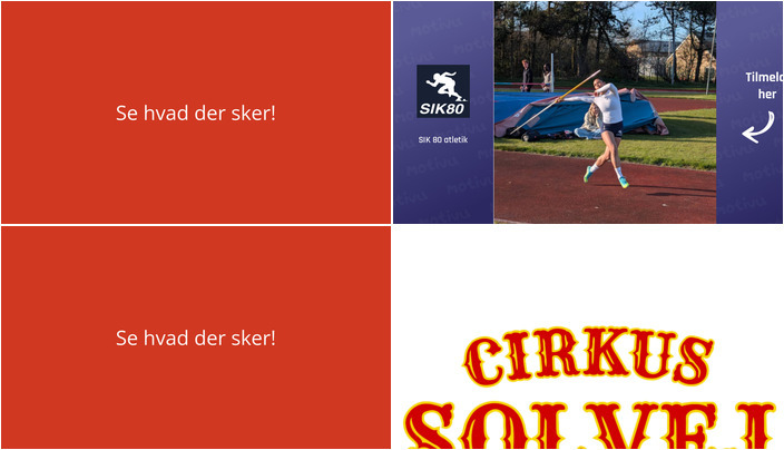 Atletiktræning og Cirkusmagien rammer Sæby: Ugens højdepunkter