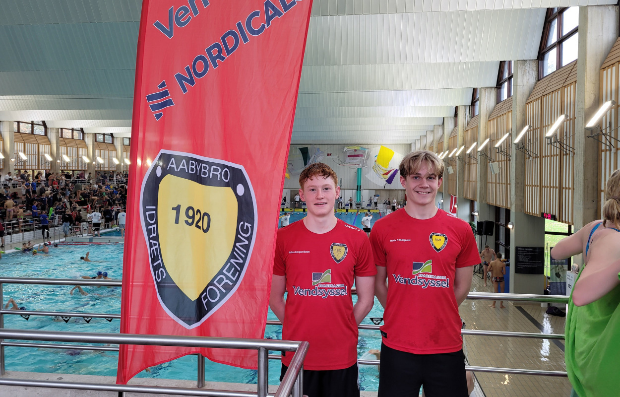 Første DM for juniorne Mads Mølgaard og Mathias Barslev