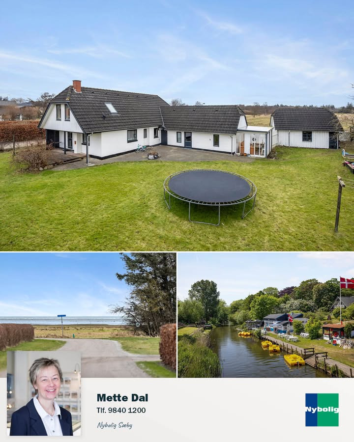 Charmerende hjem med naturskøn beliggenhed i Voerså præsenteret af Nybolig Sæby A/S