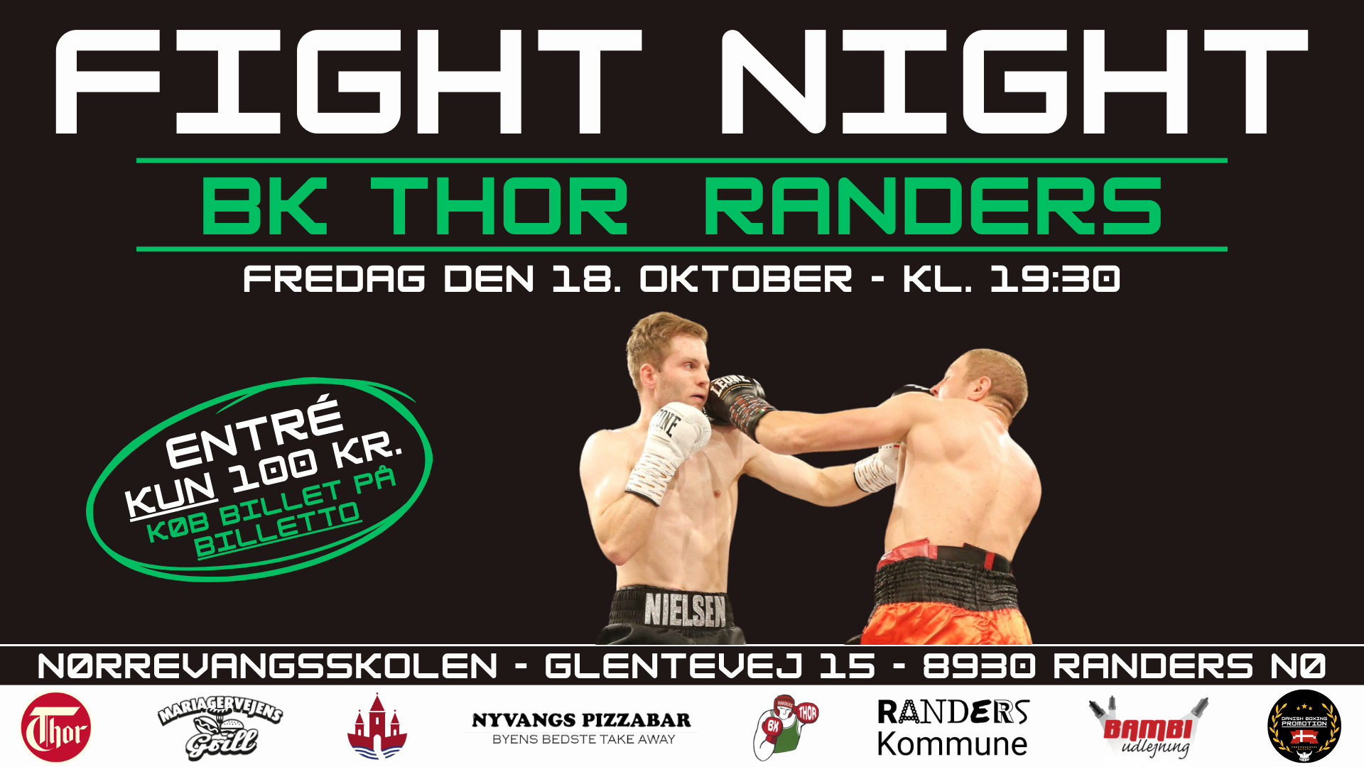 Top-boksning indtager Randers: Oplev amatør- og professionelle kampe