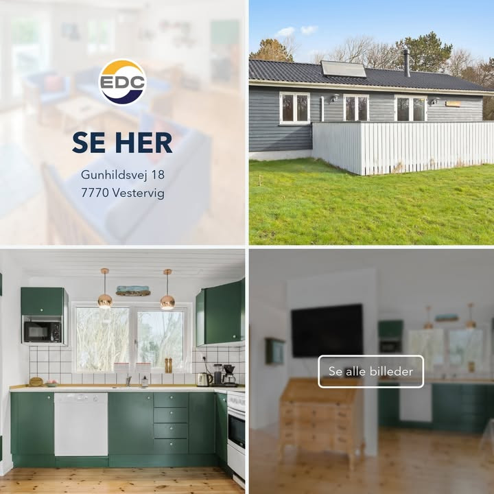 EDC Hurup Thy fremhæver bolig i Kærgården til 895.000 kr.