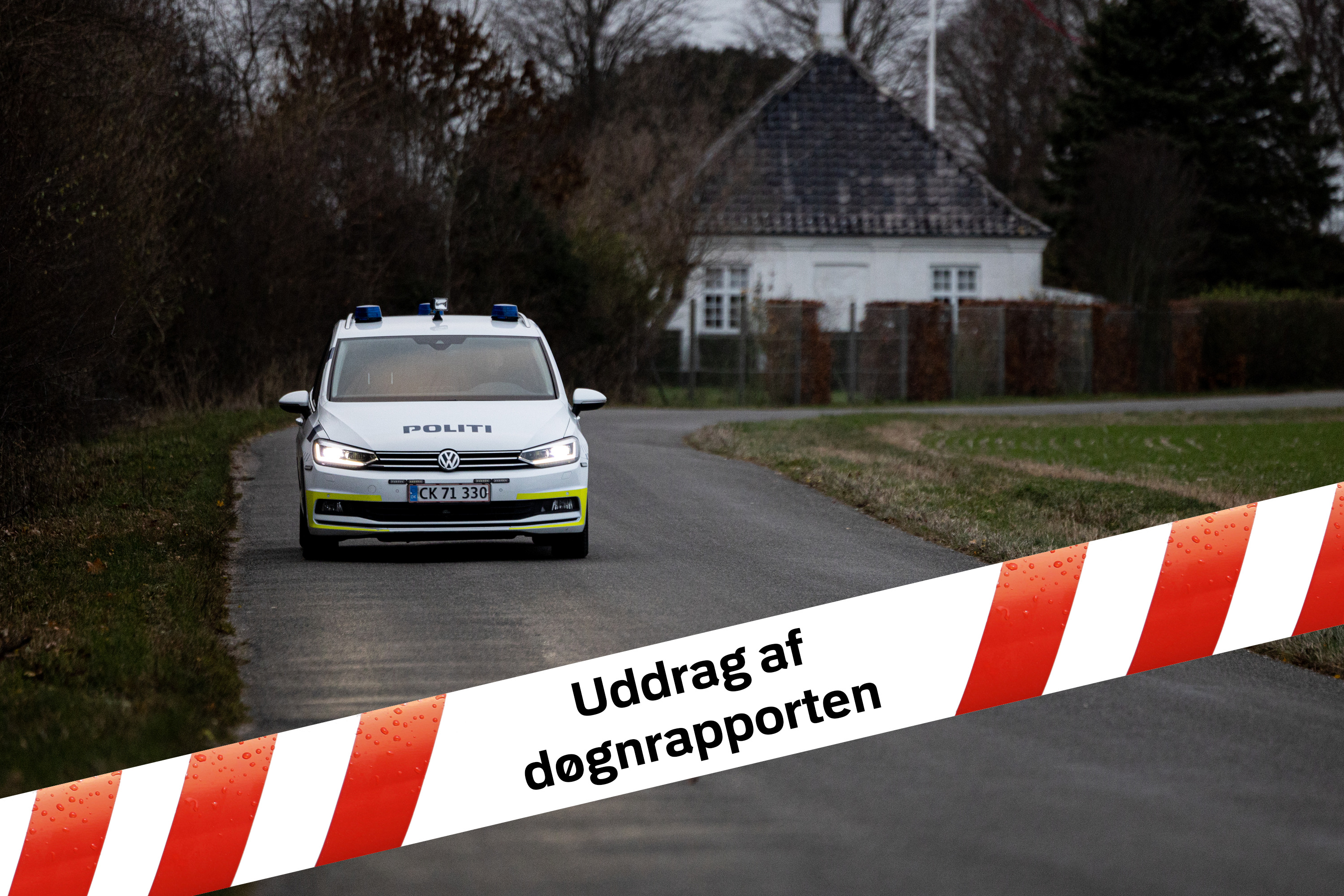 Nyt fra Jyllinge i politiets døgnrapport