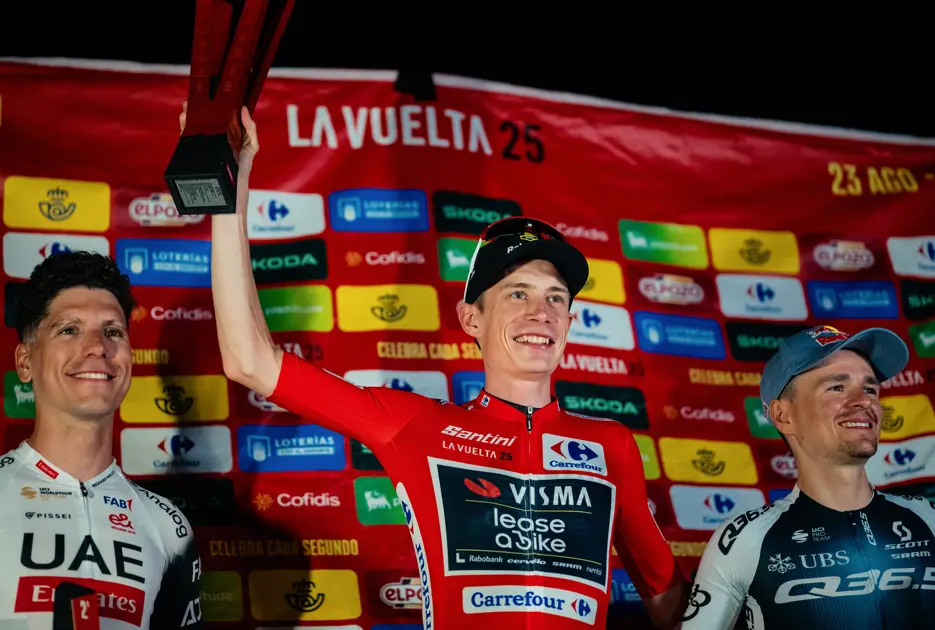 Skive fejrer Jonas Vingegaards Vuelta a España-sejr med ceremoni og hyldest på torvet