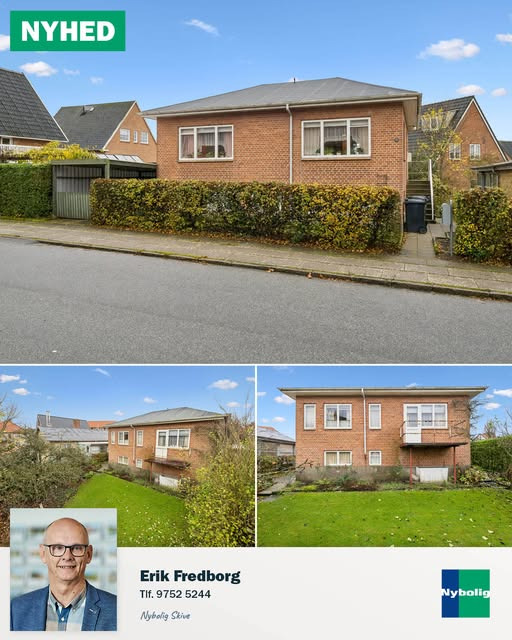 Nybolig Skive I/S fremhæver charmerende villa med potentiale i Skive