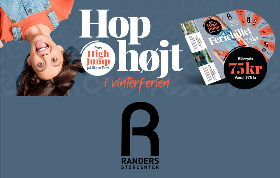 Vinterferie-sjov: Randers Storcenter tilbyder feriebillet til børneaktiviteter
