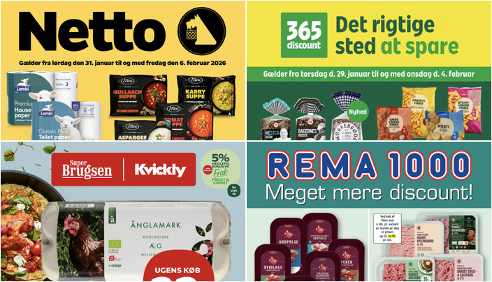 Gode tilbud på Kohberg brød til 10 kr. og dansk mørbrad af gris til 99 kr. i Brande