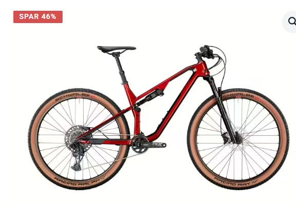 Sæby cykler tilbyder ekstraordinær rabat på CONWAY MTB med fuld affjedring