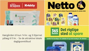 Kærgården til kun 14 kr. og 3-Stjernet pålæg til 9 kr. - Se de attraktive lokale dagligvaretilbud
