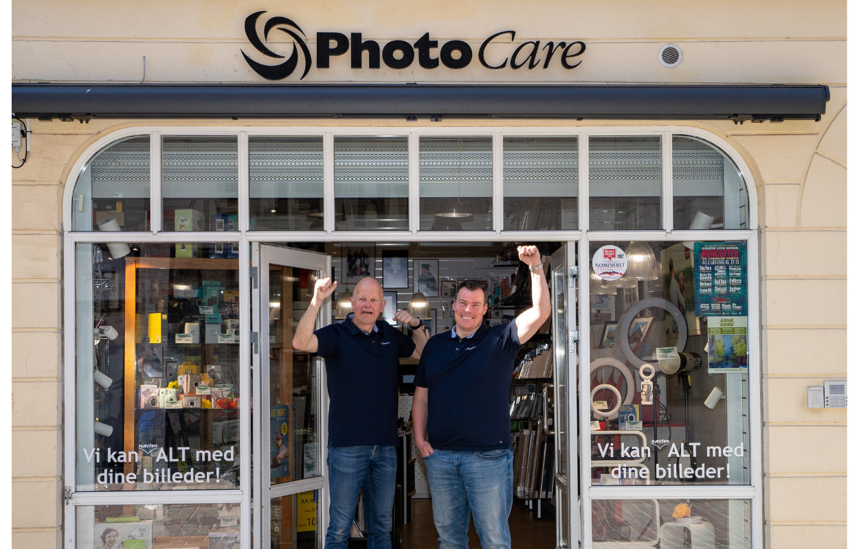 PhotoCare Viborg kan fotoprinte dine billeder fra mobilen