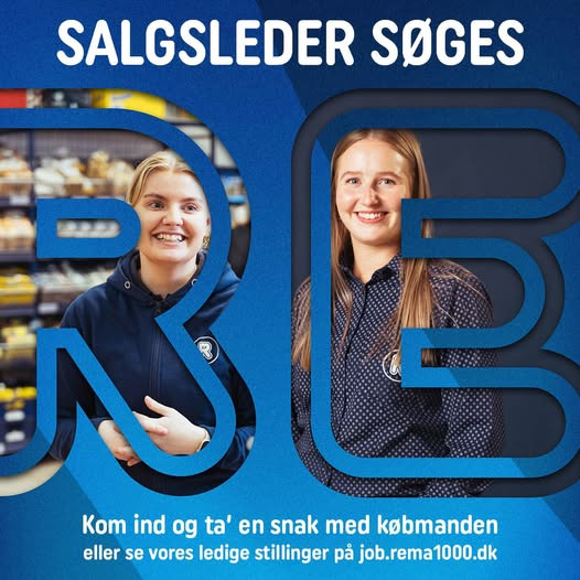 Bliv salgsleder hos REMA 1000 Slots Bjergby og styrk dit lederskab