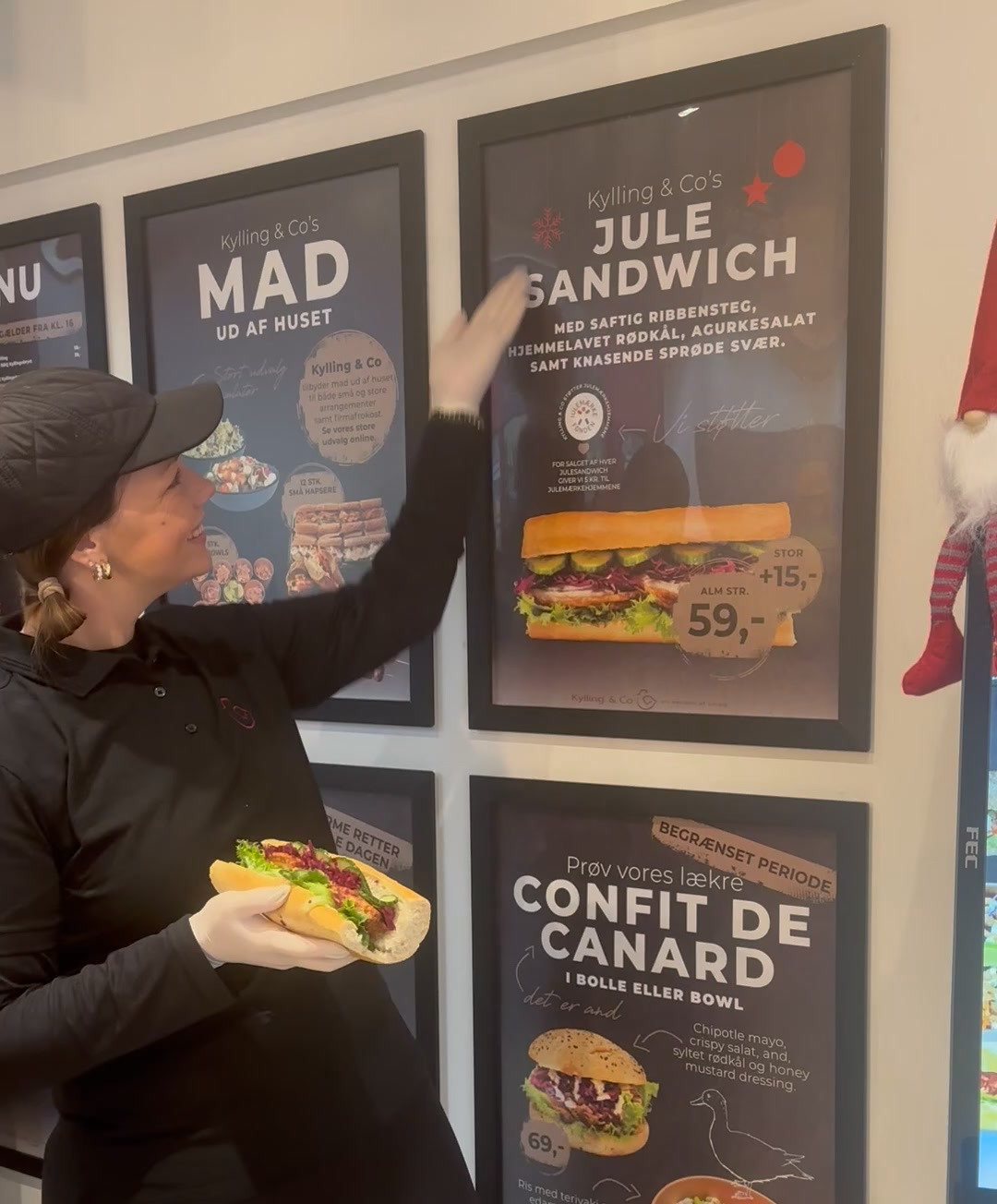 Kylling & Co lancerer julesandwich og støtter julemærkehjemmene hele december