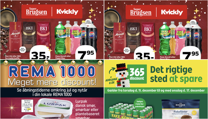 Fantastiske tilbud: Rahbek fiskefileter til kun 10 kr. og Kærgården smør til 7,50 kr.