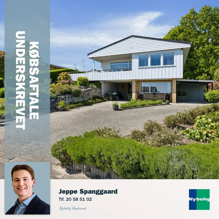 Nybolig Hadsund skriver under på købsaftale for Højbakken 4 i Hadsund