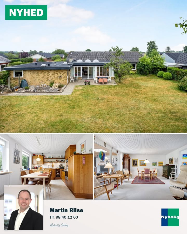 Nybolig Sæby A/S præsenterer charmerende familievilla i Sæby