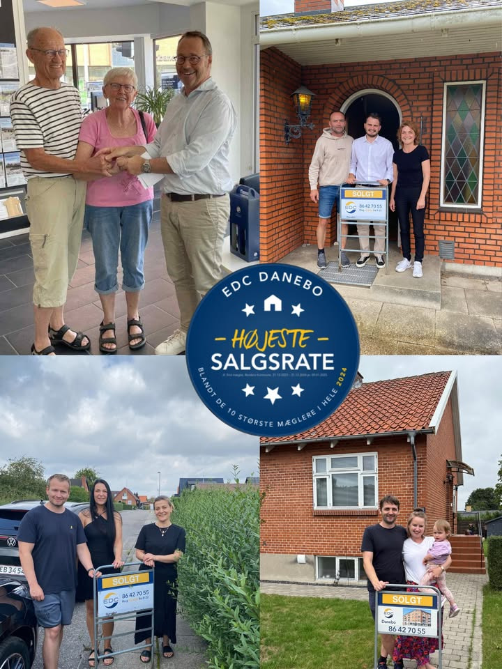 Endnu en succes for EDC Danebo Randers med rekordmange ejendomssalg i oktober