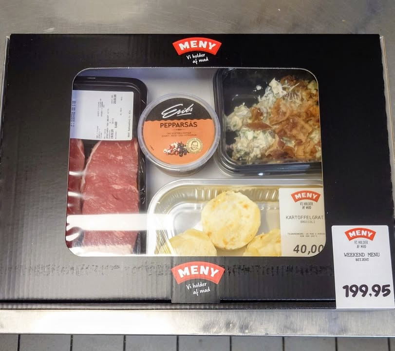 Meny Als præsenterer lækker og nem weekendmenu til kun 199,95 kr.