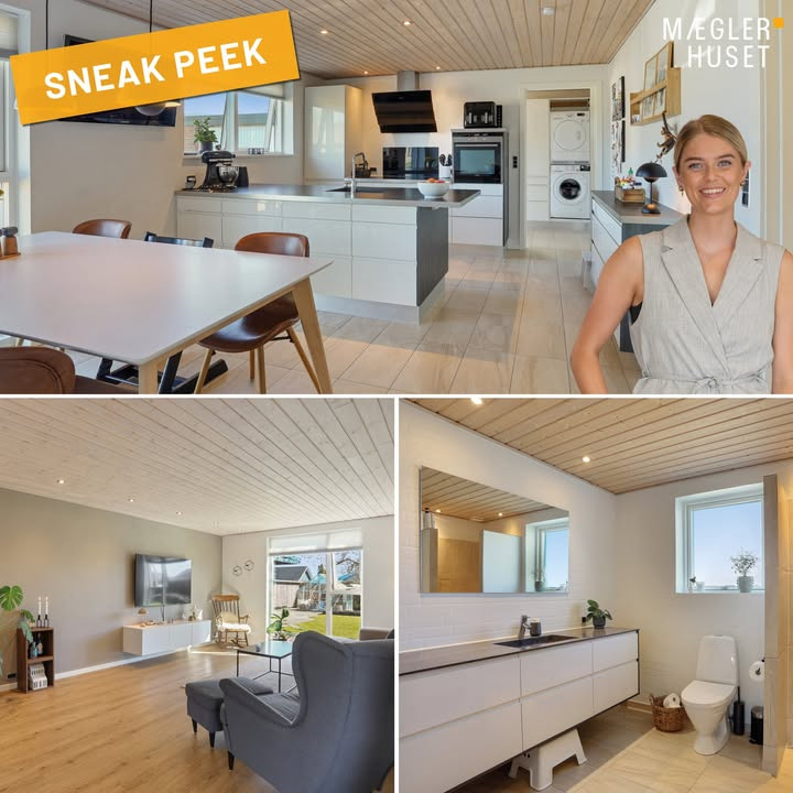 Mæglerhuset Sæby præsenterer indflytningsklar villa i Sæby
