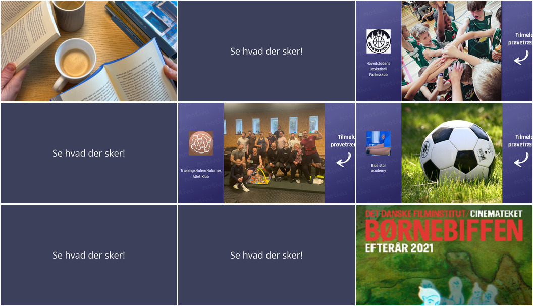 Kom til højtlæsning, basketball-træning og biografoplevelser i Valby den kommende uge