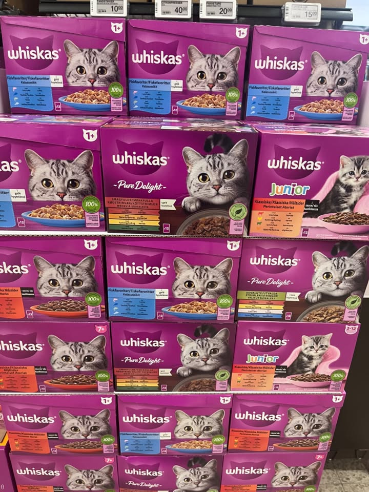 Meny Hobro tilbyder Whiskas menubokse til skarp pris