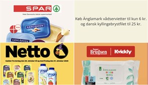 Køb Änglamark vådservietter til kun 6 kr. og dansk kyllingebrystfilet til 25 kr.