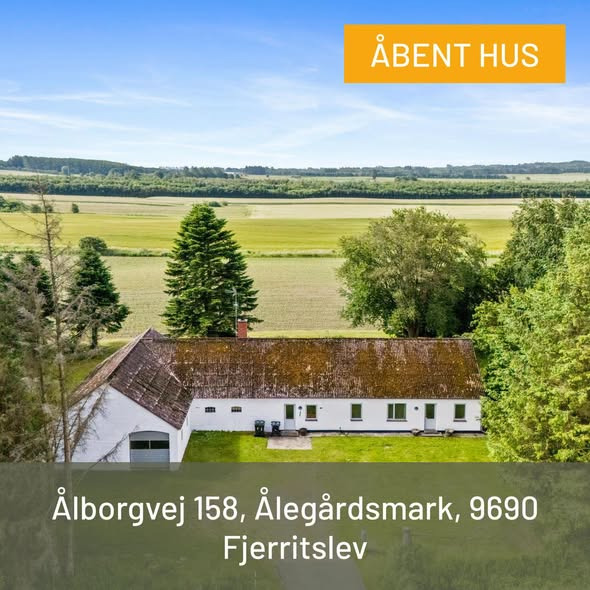 Mæglerhuset holder åbent hus i Fjerritslev og omegn søndag d. 4. oktober