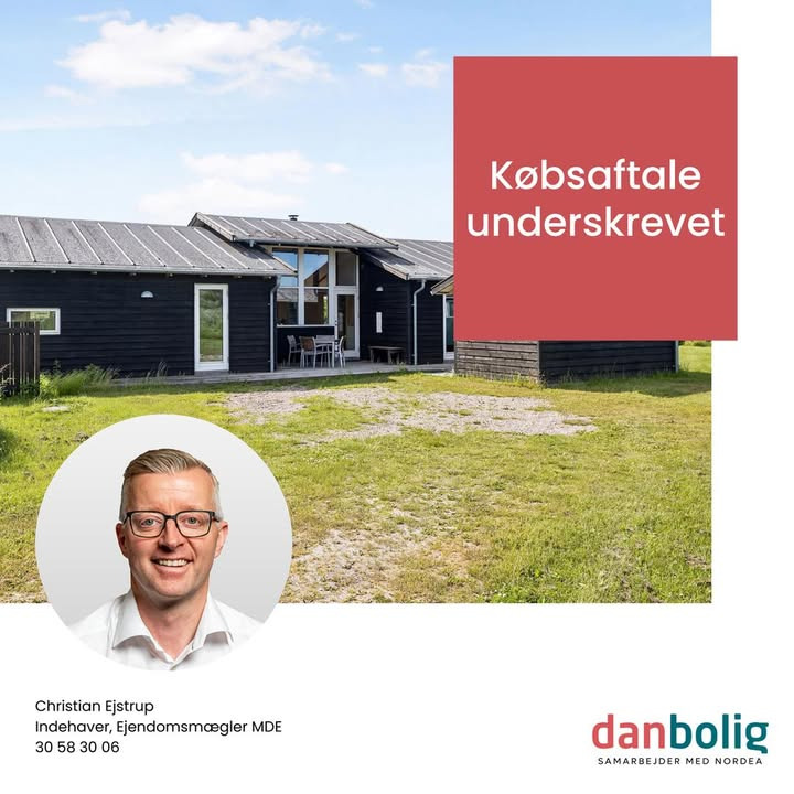 Købsaftale underskrevet på Strandgårdsvej 10 hos danbolig Hjørring