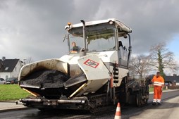 Asfaltarbejde i aften- og nattetimerne på Østerbrogade