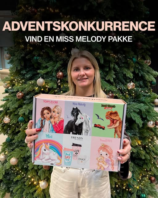KiDS Coolshop lancerer adventskonkurrence med chance for at vinde Miss Melody-gave