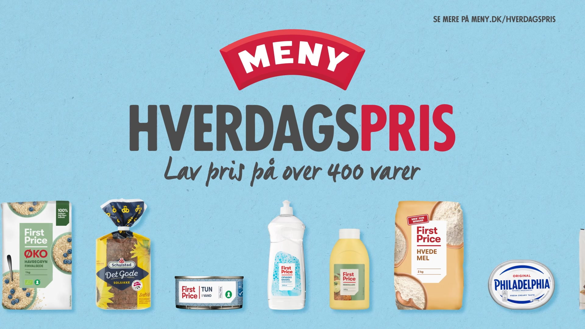 Meny Hjerting har hverdagspris på over 400 varer til hverdagen