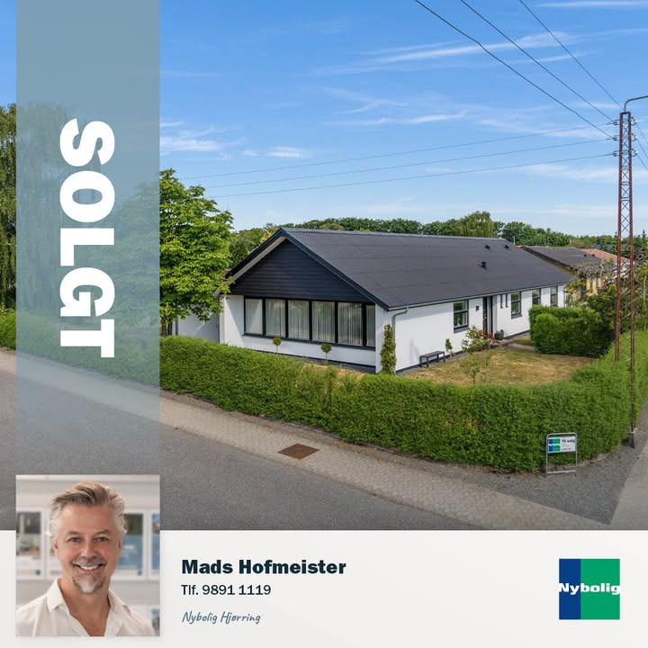 Anemonevej 7 i Sindal solgt af Nybolig Hjørring v/Morten Hove