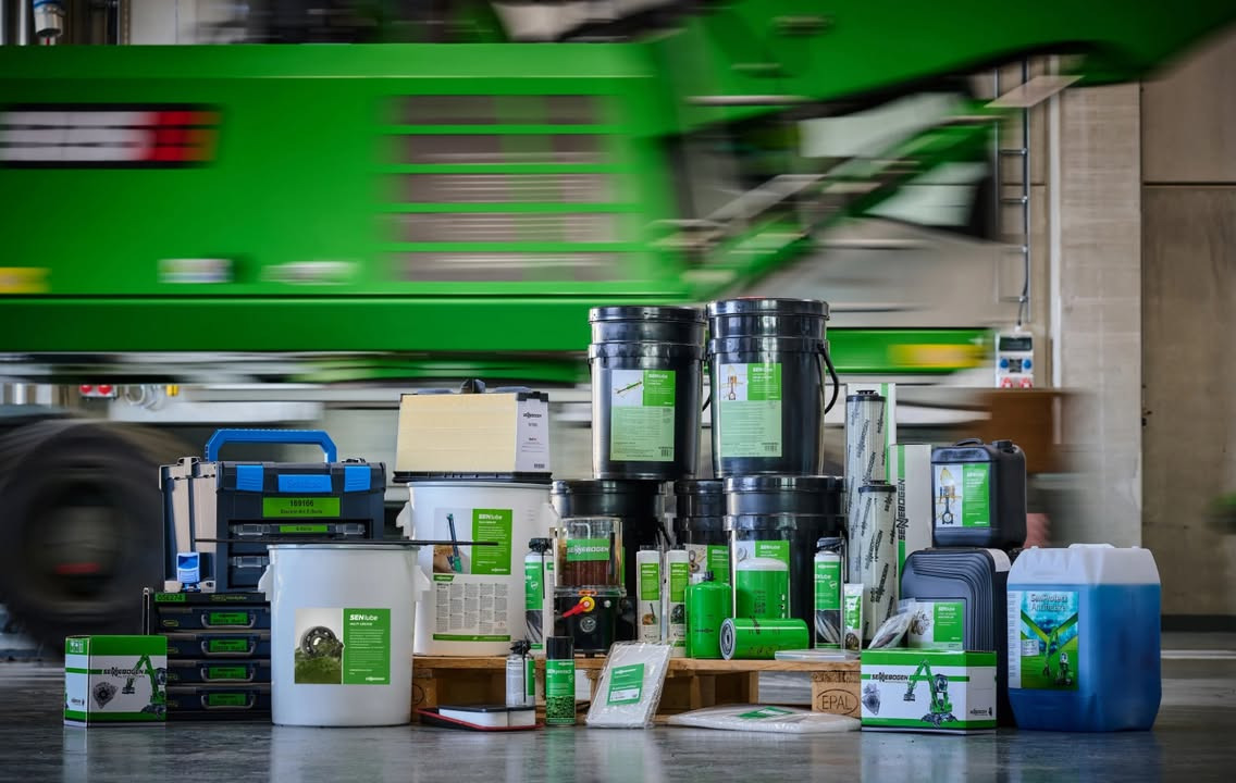 SCANTRUCK A/S leverer reservedele til hele Sennebogen-programmet