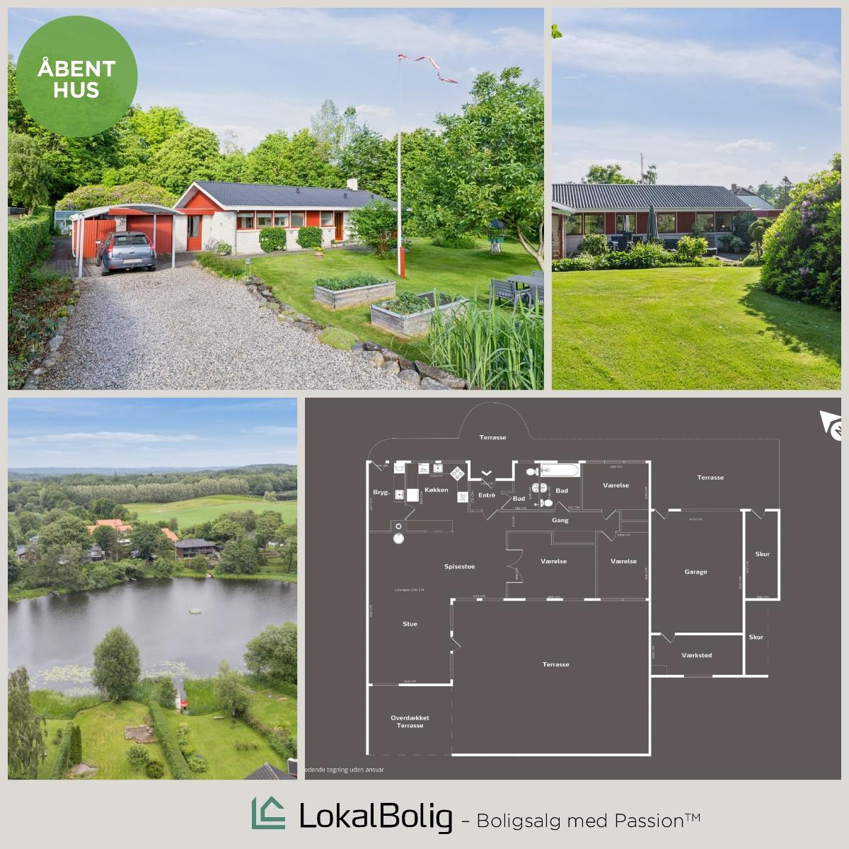 Lokalbolig Silkeborg inviterer til åbent hus på Gjessøparken 31