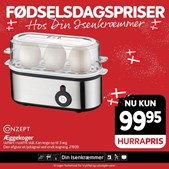 Fredericia Isenkram præsenterer smart æggekoger til travle morgener