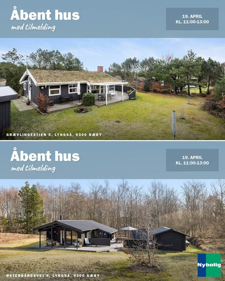 Nybolig Sæby A/S inviterer til åbent hus med tilmelding i påsken