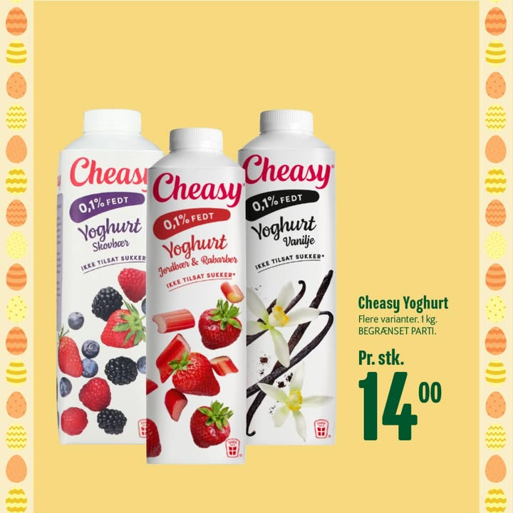 Cheasy yoghurt hos MIN KØBMAND, NIM: Den perfekte start på din dag