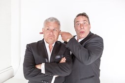 Linje 2: Anders Bircow og Thomas Eje i Hjallerup Kulturhus