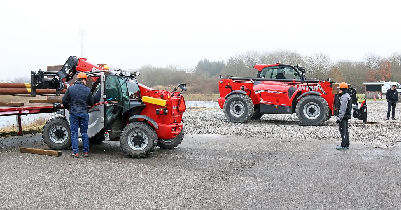Scantruck A/S leverer teleskoplæssere til succesfuldt kursusprogram hos AMU SYD
