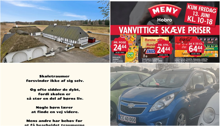 Nyt fra Oscar Biludlejning, MENY Hobro, home Hobro og 1 anden