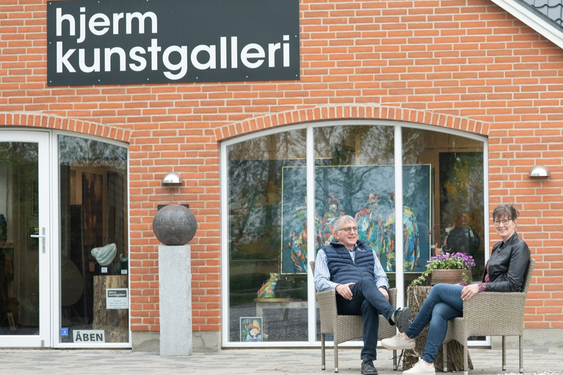 Hjerm Kunstgalleri: “Kunst er for alle og behøver ikke at være dyrt”