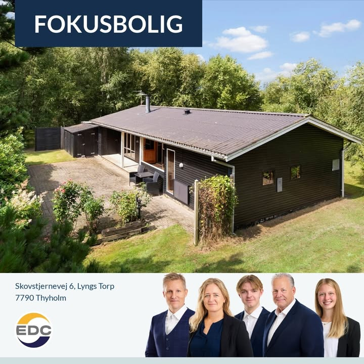 EDC Hurup Thy fremviser hyggeligt sommerhus på lukket grund i Thyholm