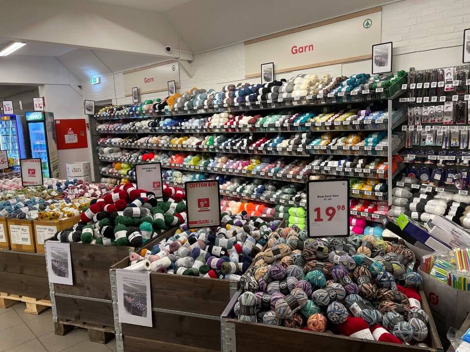 Spar Nørrebro Hjørring tilbyder efterårsbesparelser på garn og strikkepinde